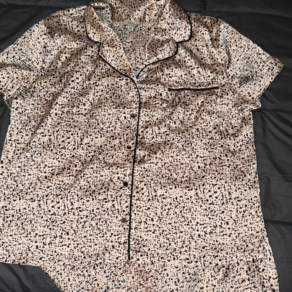 New silky pajama pants set
